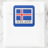 Sticker Carré Islande (Sac)