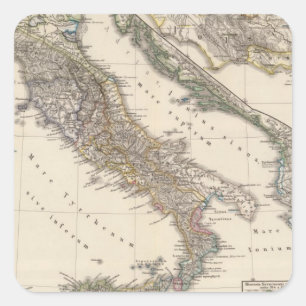 Sticker Carré Italia, Gallia cisalpina, Sicile, Sardaigne