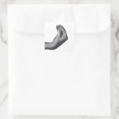 Sticker Carré Italian Hand (Sac)