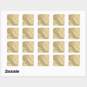 Sticker Carré Italie 4 (Feuille)