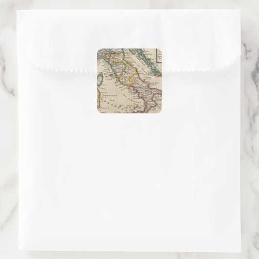 Sticker Carré Italie 9 (Sac)