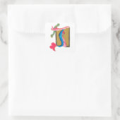 STICKER CARRÉ J - MINIATURE (Sac)