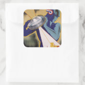 Sticker Carré Jaarbeurs Art Déco 1934 Utrecht (Sac)