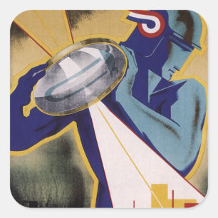 Sticker Carré Jaarbeurs Art Déco 1934 Utrecht