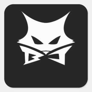Sticker Carré Jackal Black Team Volleyball Anime Cosplay