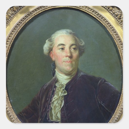 Sticker Carré Jacques Necker c.1781 (Devant)