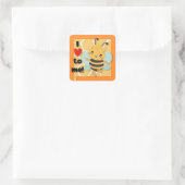Sticker Carré J'adore être moi ! (Sac)