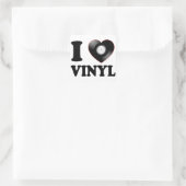 STICKER CARRÉ J'ADORE LE VINYLE (Sac)