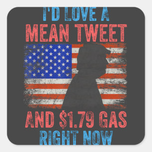 Sticker Carré J'adorerais un tweet moyen