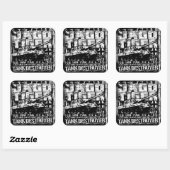 STICKER CARRÉ JAGDTIGER (Feuille)