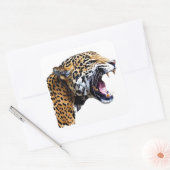 Sticker Carré Jaguar - Wild Cat (Enveloppe)