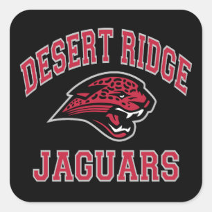 Sticker Carré Jaguars de Ridge de désert
