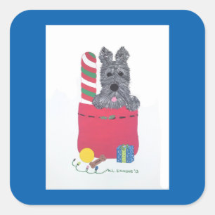 STICKER CARRÉ J'AI ÉTÉ BONNE !