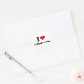 Sticker Carré J'aime Gobbledygook (Enveloppe)