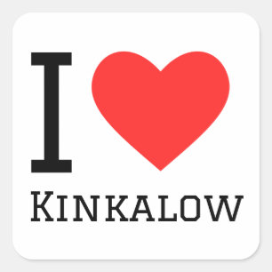 Sticker Carré J'aime kinkalow