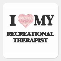 J'aime mon thérapeute récréative (Coeur fait de
