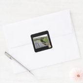 Sticker Carré J'aime mon travail (Enveloppe)