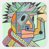 Sticker Carré Jam À Brooklyn (Devant)