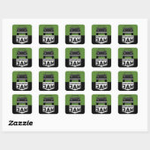 STICKER CARRÉ JAM DEFENSEUR (Feuille)