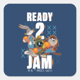 Sticker Carré JAM SPACE : UN NOUVEAU LEGAC™   Jam 2 prêt