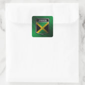 Sticker Carré Jamaïque (Sac)