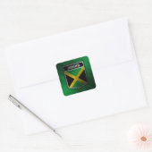 Sticker Carré Jamaïque (Enveloppe)