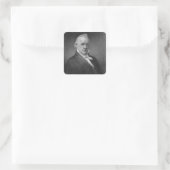 Sticker Carré James Buchanan, gravé par Henry Bryan Hall (1800) (Sac)