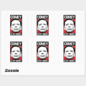 Sticker Carré James Comey - Comey is my Homey - - (Feuille)