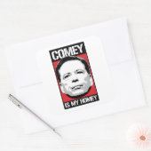 Sticker Carré James Comey - Comey is my Homey - - (Enveloppe)