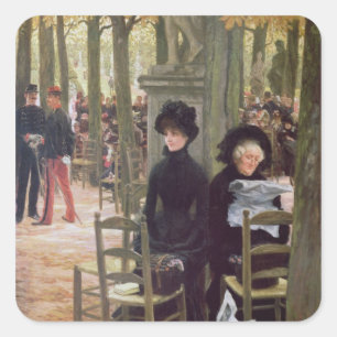 Sticker Carré James Tissot   Sans dot, 1883-5
