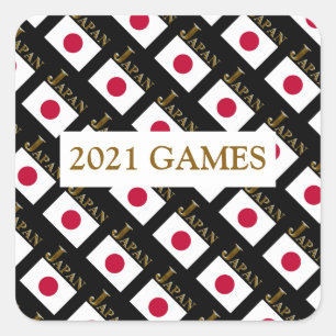 STICKER CARRÉ JAPON