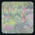 Sticker Carré Jardin de l’artiste à Giverny (1900) Claude Monet<br><div class="desc">Ces magnifiques autocollants d'art pour livres à gratte-ciel présentent le magnifique jardin de l'artiste à Giverny (1900), une peinture post-impressionniste d'un jardin fleuri. Le Jardin de l’Artiste à Giverny (1900) est l’un des nombreux tableaux que Claude Monet a créés au cours de ses trente dernières années dans son jardin à...</div>
