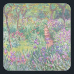 Sticker Carré Jardin de l’artiste à Giverny (1900) Claude Monet<br><div class="desc">Ces magnifiques autocollants d'art pour livres à gratte-ciel présentent le magnifique jardin de l'artiste à Giverny (1900), une peinture post-impressionniste d'un jardin fleuri. Le Jardin de l’Artiste à Giverny (1900) est l’un des nombreux tableaux que Claude Monet a créés au cours de ses trente dernières années dans son jardin à...</div>