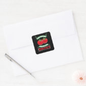 Sticker Carré Jardinage des tomates (Enveloppe)