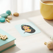 Sticker Carré Jasmine