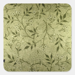 Sticker Carré 'Jasmine' wallpaper design, 1872
