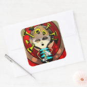 Sticker Carré Jazzplayer 2012 (Enveloppe)