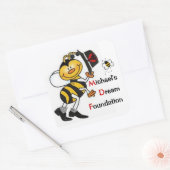 Sticker Carré Jazzy Dream Bee (Enveloppe)