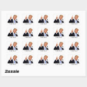 Sticker Carré Je l'ai fait ! (Feuille)