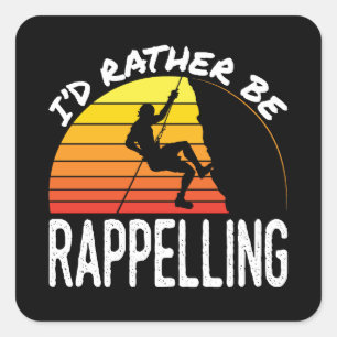 Sticker Carré Je préférerais être ravageur