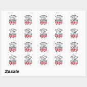 Sticker Carré Je préférerais jouer au bridge Jeu de cartes de br (Feuille)