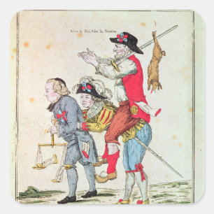 Sticker Carré Je Savais Bien Que Nous Aurions Notre Tour'