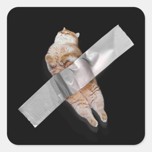 Sticker Carré Je suis la meilleure banane ! (Devant)