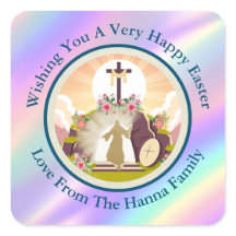 Je suis la résurrection et la carte postale de vie