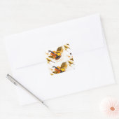 Sticker Carré Je Suis Violon-Je Suis Musique_ (Enveloppe)