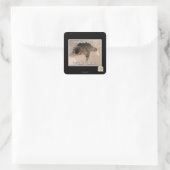 Sticker Carré Je t'aime, canapé. (Sac)