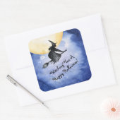 Sticker Carré Je T'Aimerais Un Halloween Heureux (Enveloppe)