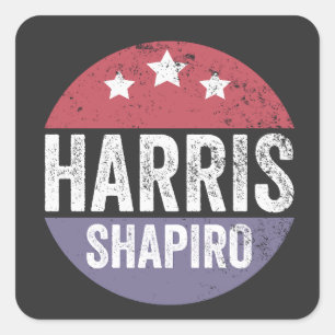 Sticker Carré Je vote pour l'hors-la-loi et le Hillbilly 2024