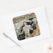 Sticker Carré Jeanne d'Arc ~ Sarah Bernhardt (Enveloppe)