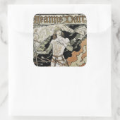 Sticker Carré Jeanne d'Arc ~ Sarah Bernhardt (Sac)